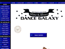 Tablet Screenshot of dancegalaxy.us